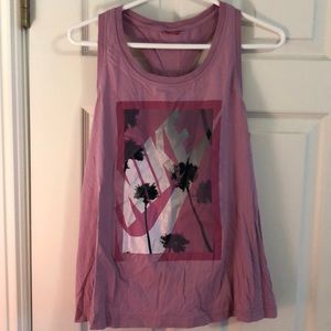 Pink Nike tank